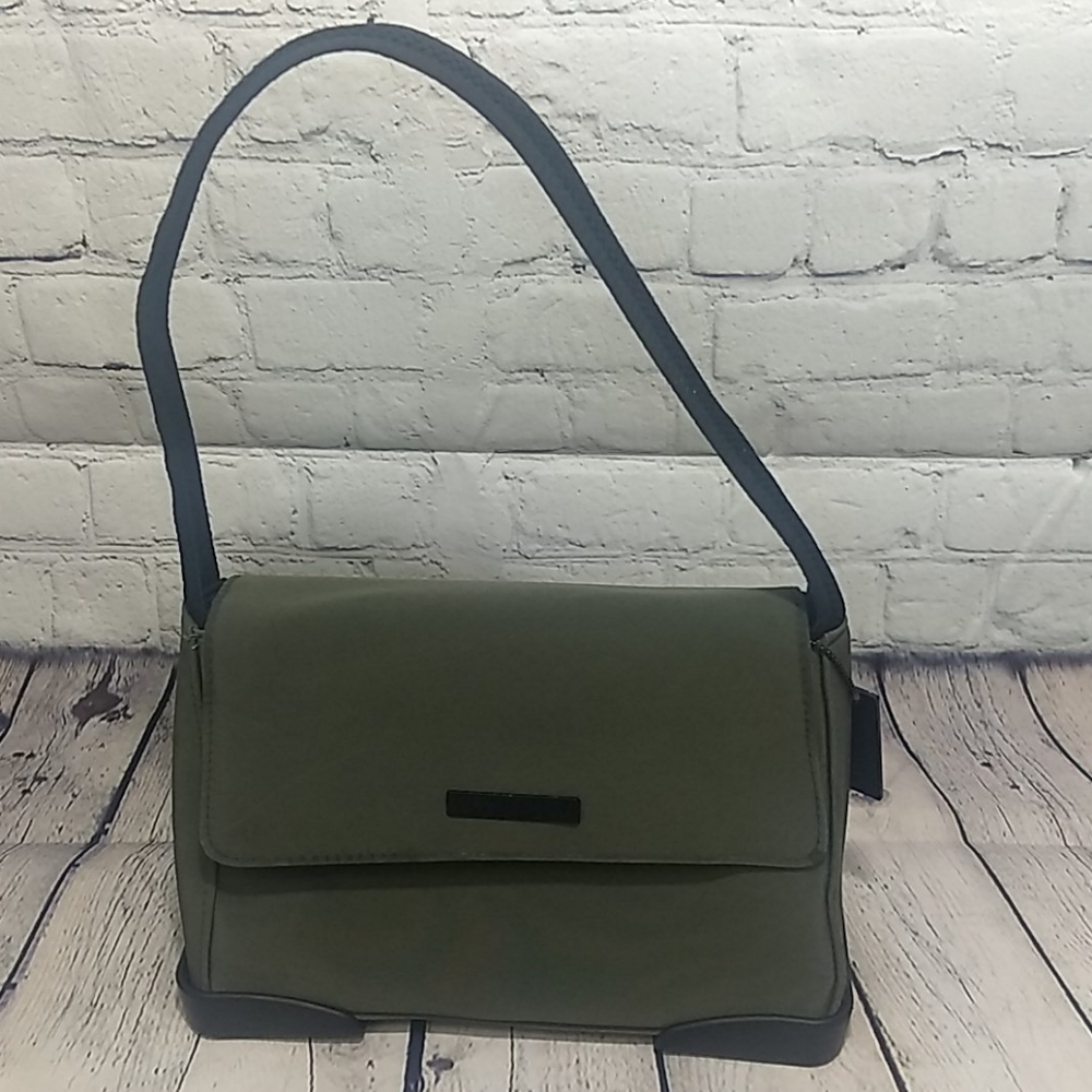 Kenneth Cole Reaction Foldover Olive Green Bag